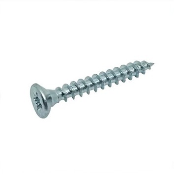 C1022 POZI DRIVE COSTERSUNK SCIPBOARD SCREW